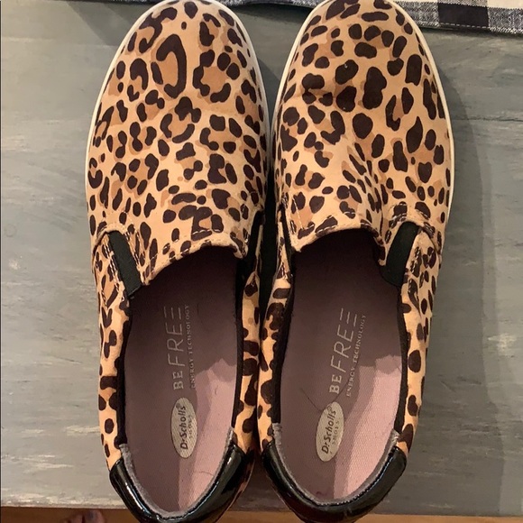 dr scholl's cheetah shoes